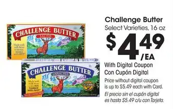 Ralphs Challenge Butter offer