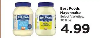 Food 4 Less Best Foods Mayonnaise offer