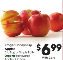 Ralphs Kroger Honeycrisp Apples offer