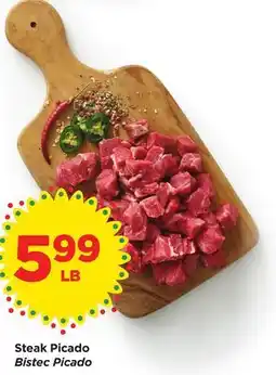 Food 4 Less Steak Picado offer