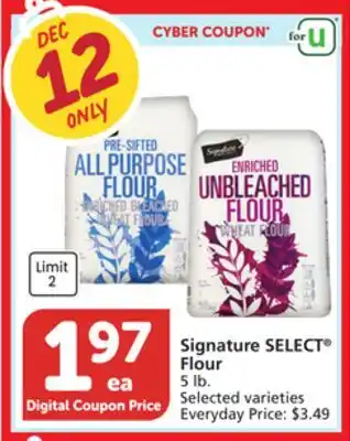 Albertsons Signature SELECT Flour offer