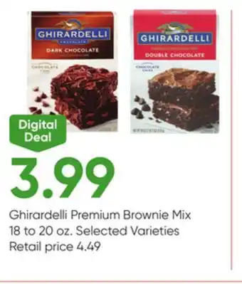 Stater Bros Ghirardelli Premium Brownie Mix offer