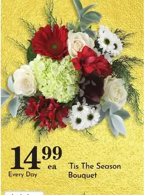 Pavilions 'Tis The Season Bouquet offer