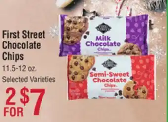 Smart & Final First Street Chocolate Chips offer