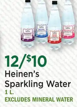 Heinen's Heinen's Sparkling Water offer