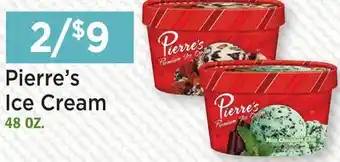 Heinen's Pierre's Ice Cream offer