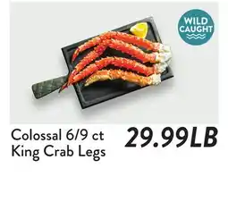 Fresh Thyme Colossal 6/9 ct King Crab Legs offer