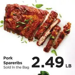 Food 4 Less Pork Spareribs offer