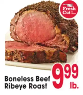 Jewel-Osco Boneless Beef Ribeye Roast offer