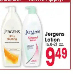 Jewel-Osco Jergens Lotion offer