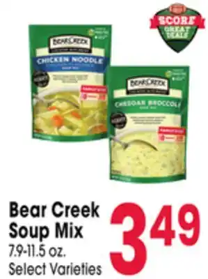 Jewel-Osco Bear Creek Soup Mix offer