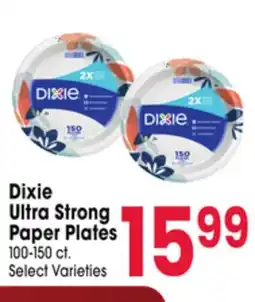 Jewel-Osco Dixie Ultra Strong Paper Plates offer