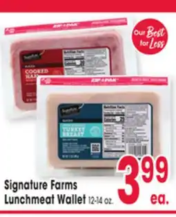 Jewel-Osco Signature Farms Lunchmeat Wallet offer