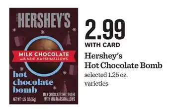 Mariano's Hershey's Hot Chocolate Bomb offer