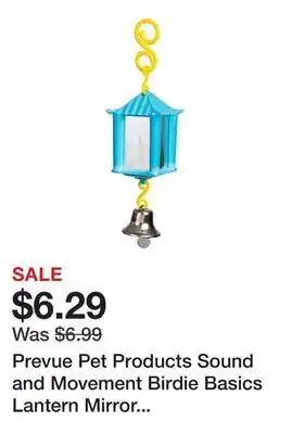 Tractor Supply Company Prevue Pet Products Sound and Movement Birdie Basics Lantern Mirror Bird Toy offer