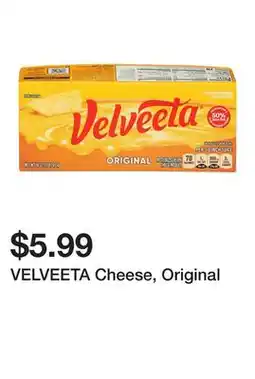 Wegmans VELVEETA Cheese, Original offer