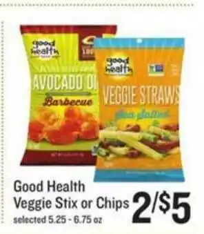 Lowes Foods Good Health Veggie Stix Or Chips offer
