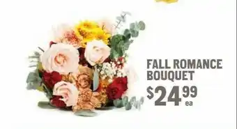 New Seasons Market Fall Romance Bouquet offer