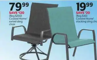 Bealls Coastal Home Swivel Sling Chair Coastal Home Stacking Sling Chair offer