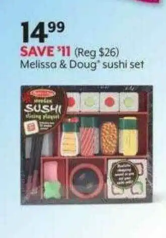 Bealls Melissa & Doug Sushi Set offer