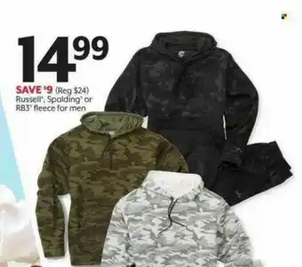 Bealls Russell Spalding Or Rb3 Fleece For Men offer