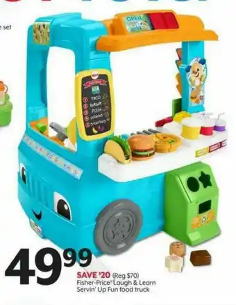 Bealls Fisher-price Laught & Learn Servin'up Fun Food Truck offer