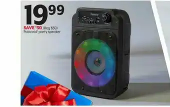 Bealls Polaroid Party Speaker offer