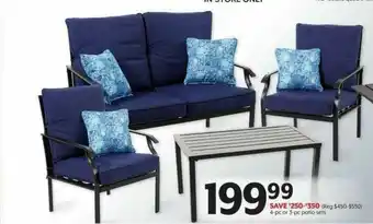 Bealls 4-pc Or 3-pc Patio Sets offer