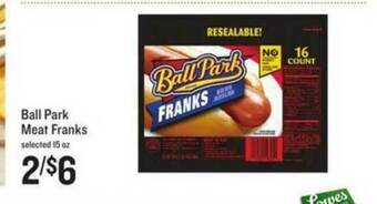 Lowes Foods Ball Park Meat Franks offer