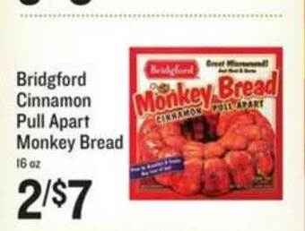 Lowes Foods Bridgford Cinnamon Pull Apart Monkey Bread offer