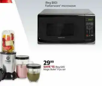 Bealls Magic Bullet 11-pc Set Farberware Microwave offer