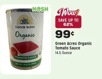 Grocery Outlet Organic Tomato Sauce offer