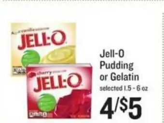 Lowes Foods Jell-o Pudding Or Gelatin offer