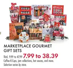 Boscov's MARKETPLACE GOURMET GIFT SETS offer