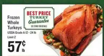 Lowes Foods Frozen Whole Turkeys offer