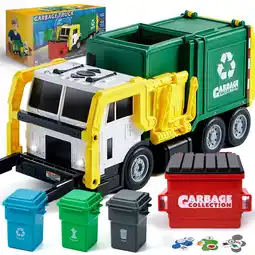 Walmart SYNCFUN Lights and Sounds Car and Truck Play Vehicles, Plastic Green offer