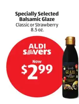 Aldi Specially Selected Balsamic Glaze offer