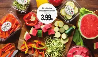 Lowes Foods Sliced Yellow And Zucchini Squash offer
