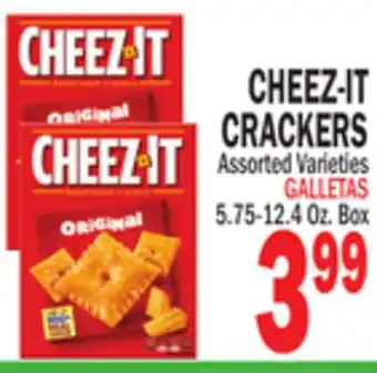 Bravo Supermarkets CHEEZ-IT CRACKERS offer