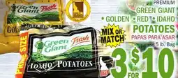 Bravo Supermarkets GREEN GIANT POTATOES offer