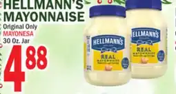 Bravo Supermarkets HELLMANN'S MAYONNAISE offer