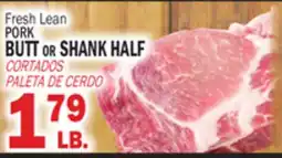 Bravo Supermarkets PORK BUTT OR SHANK HALF offer