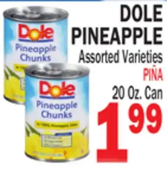 Bravo Supermarkets DOLE PINEAPPLE offer