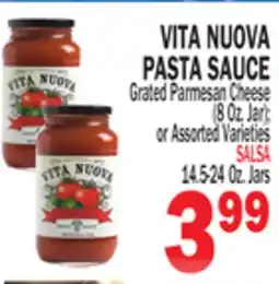 Bravo Supermarkets VITA NUOVA PASTA SAUCE offer