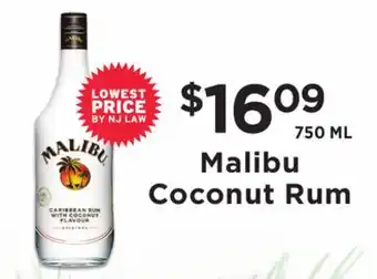 ShopRite Coconut Rum offer