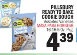 Bravo Supermarkets PILLSBURY READY TO BAKE COOKIE DOUGH offer