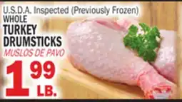 Bravo Supermarkets WHOLE TURKEY DRUMSTICKS offer