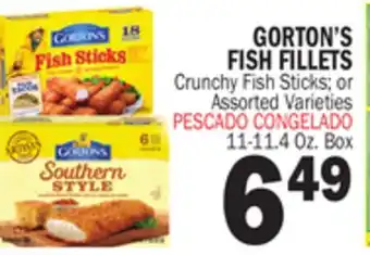 Bravo Supermarkets GORTON'S FISH FILLETS offer