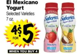 Superior Grocers El Mexicano Yogurt offer