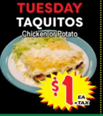 Superior Grocers TAQUITOS offer